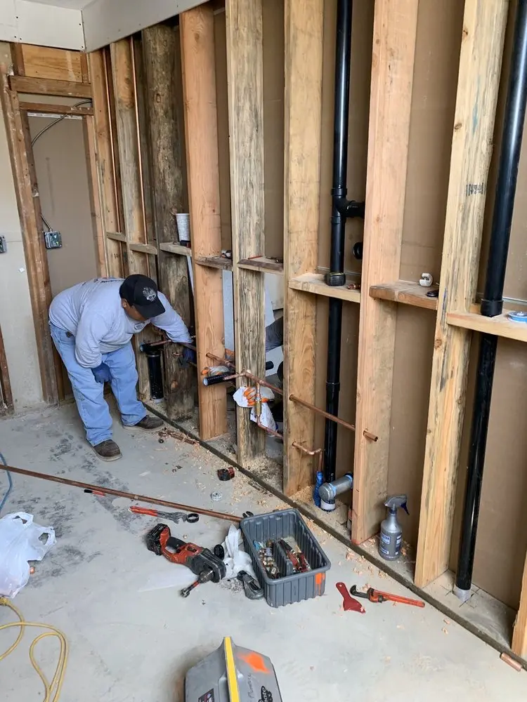 Commercial rough-in plumbing for Commercial Plumbing in Hance Point Estates